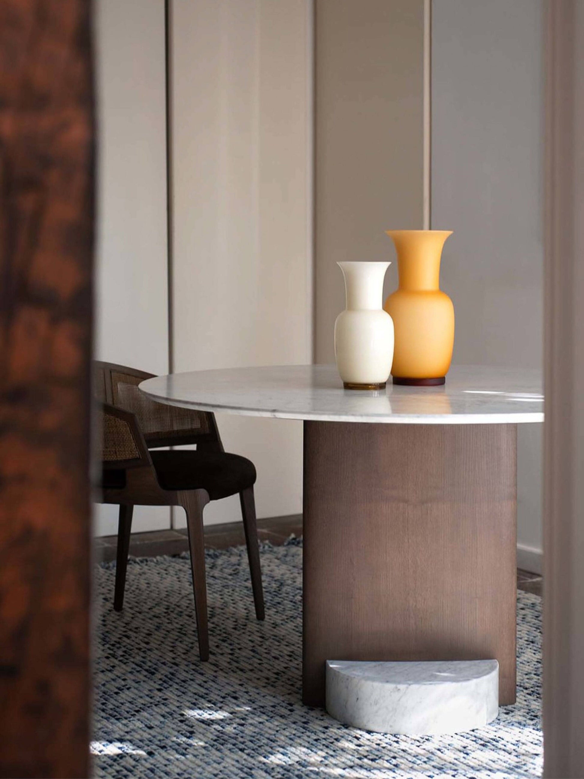 Syn Round Dining Table Indoor Furniture Potocco 