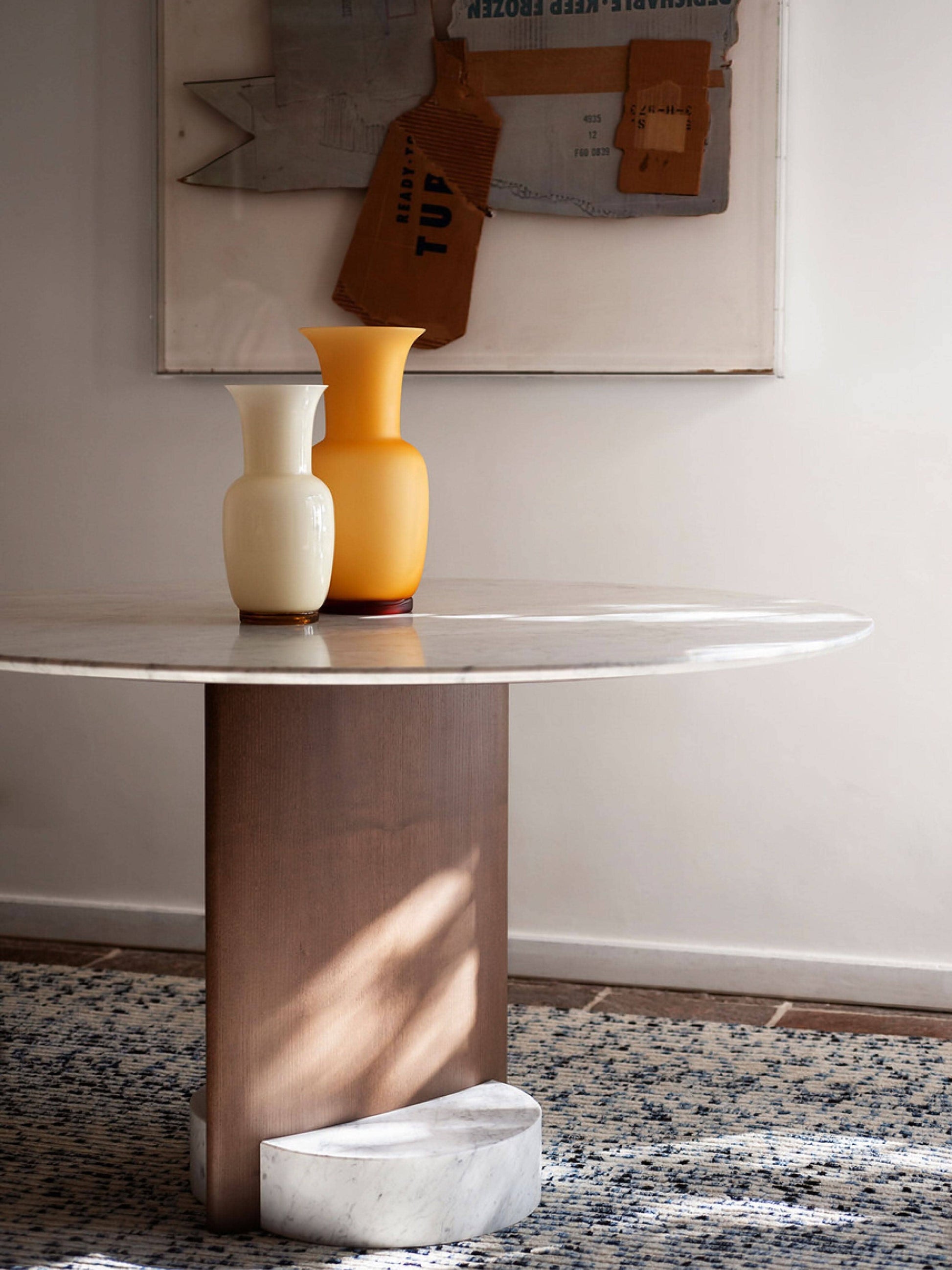 Syn Round Dining Table Indoor Furniture Potocco 