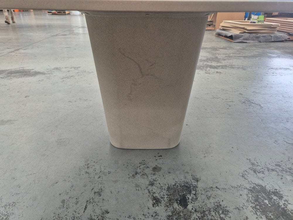 Tao Table 160cm Round in Linen Outdoor Furniture Tribu 