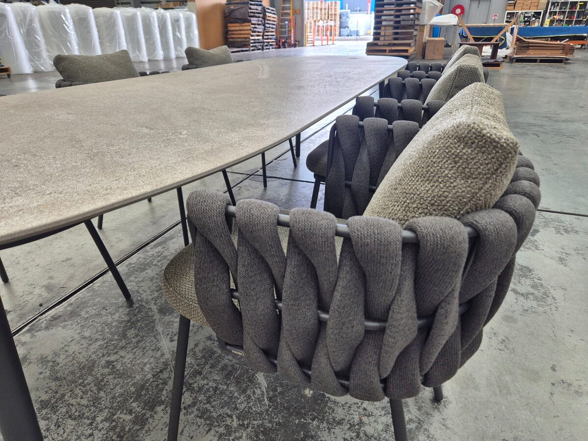 Tosca Dining Setting Outdoor Furniture Tribu 