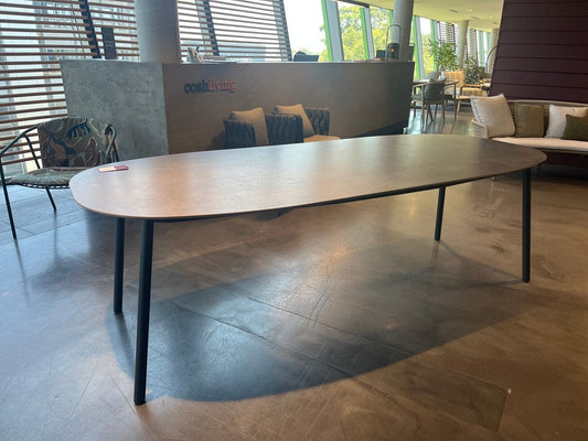 Tosca Dining Table 240cm in Piombo
