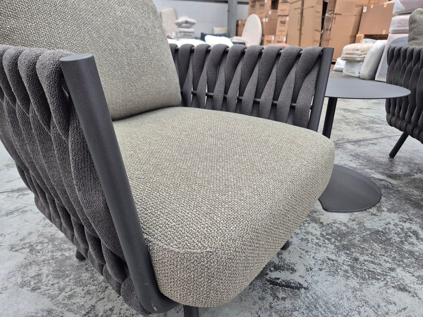 Tosca Lounge Chairs in Wenge (2) Outdoor Furniture Tribu 