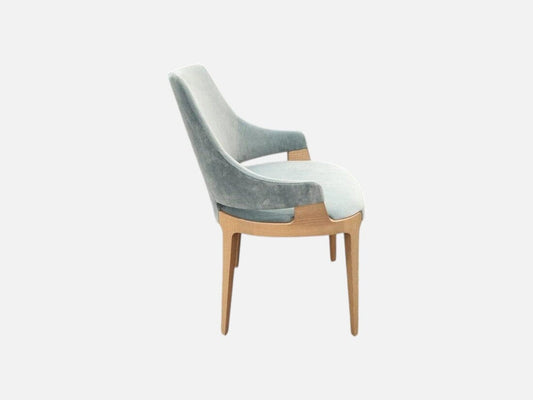 Velis Chairs with Velvet Upholstery (6) Indoor Furniture Potocco 