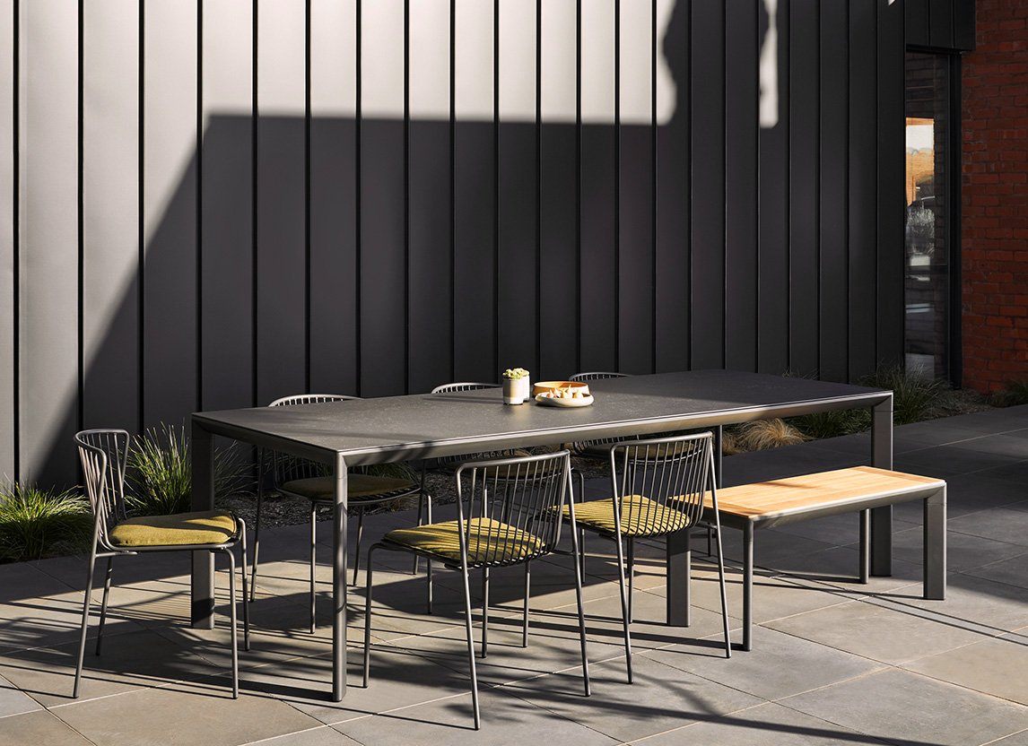 Addis Aluminium Table Outdoor Furniture Kett 