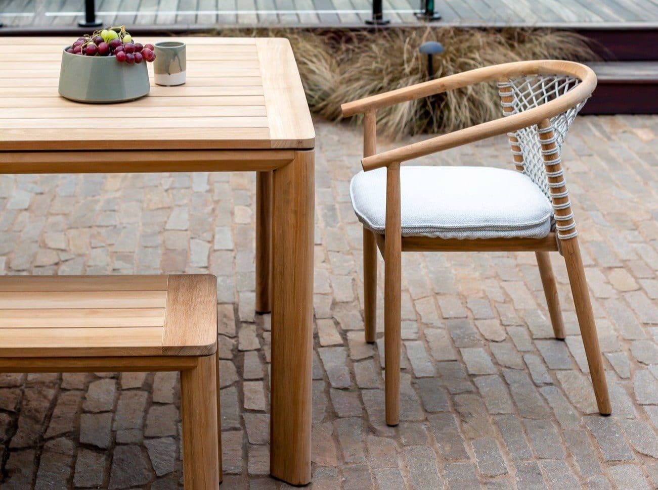 Addis Teak Table Outdoor Furniture Kett 