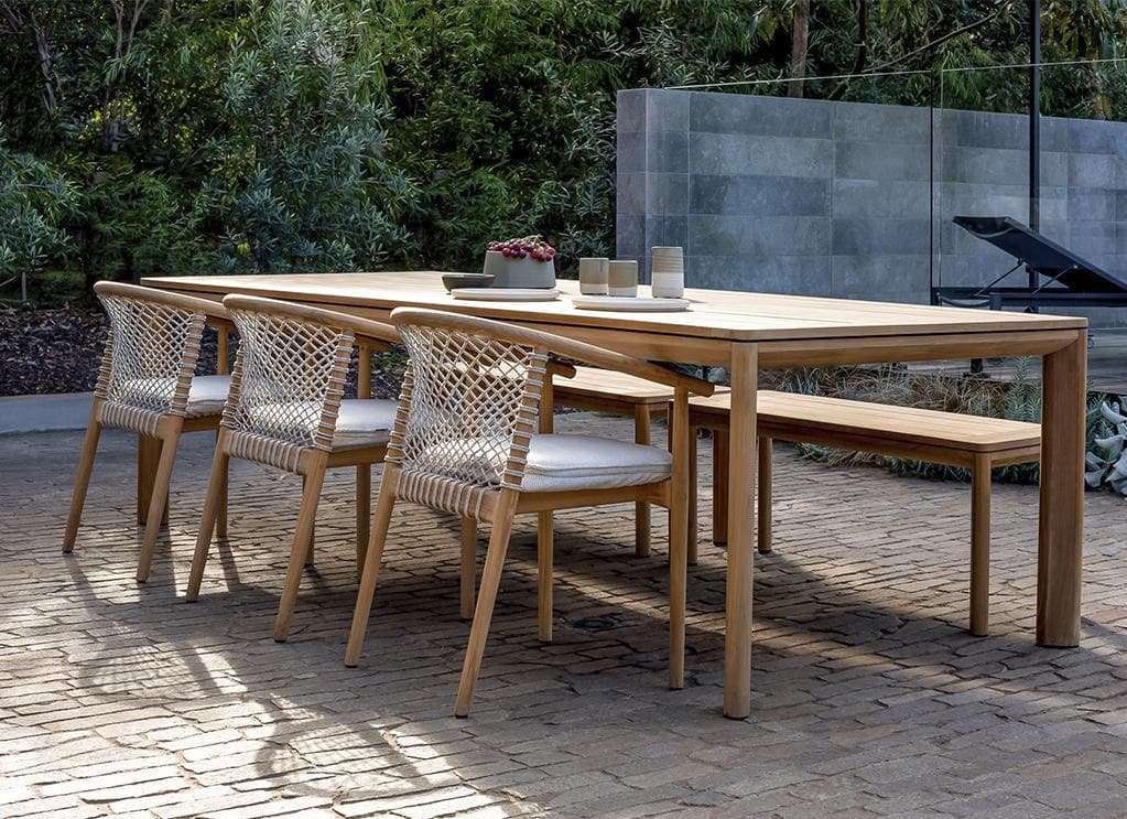 Addis Teak Table Outdoor Furniture Kett 