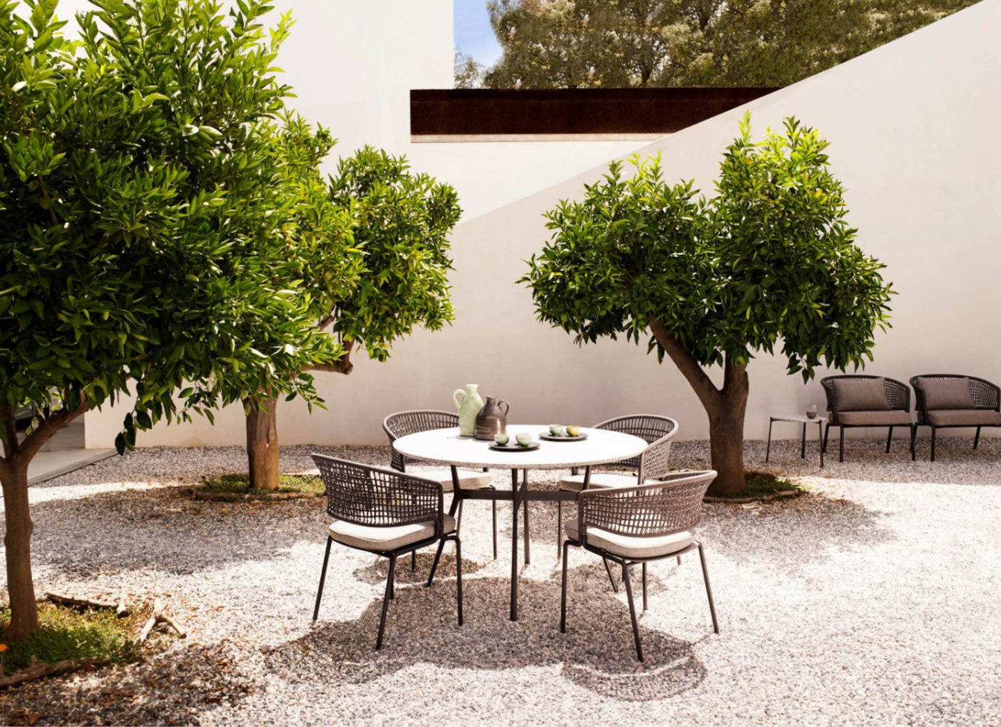 Branch 125cm Round Tables Outdoor Furniture Tribu 