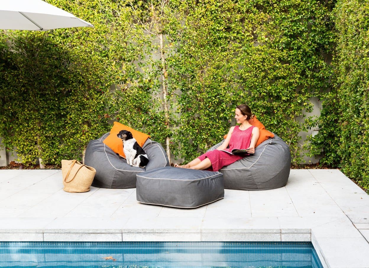 Large garden bean bags hot sale