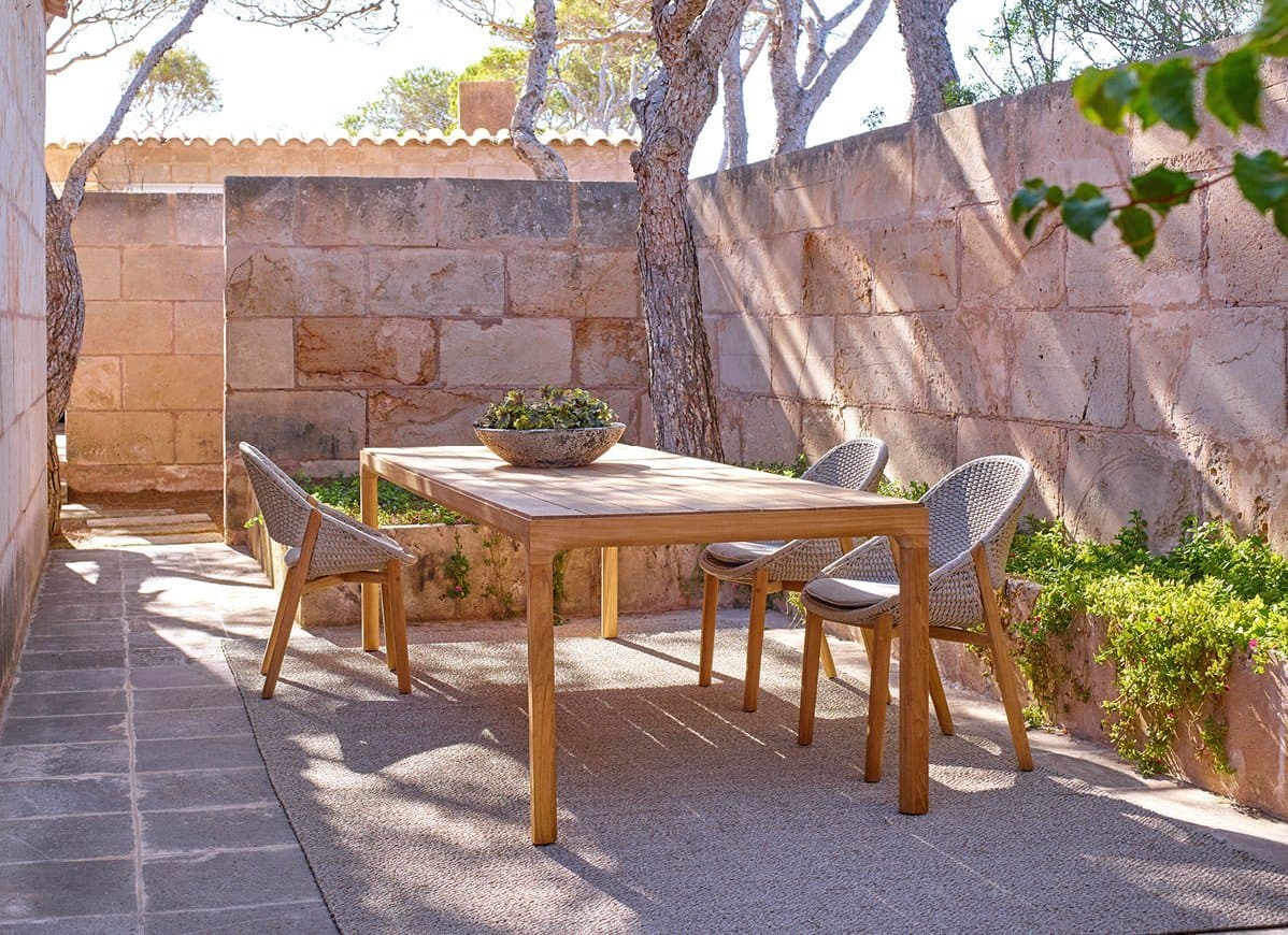 Illum Teak Table Outdoor Furniture Tribu 