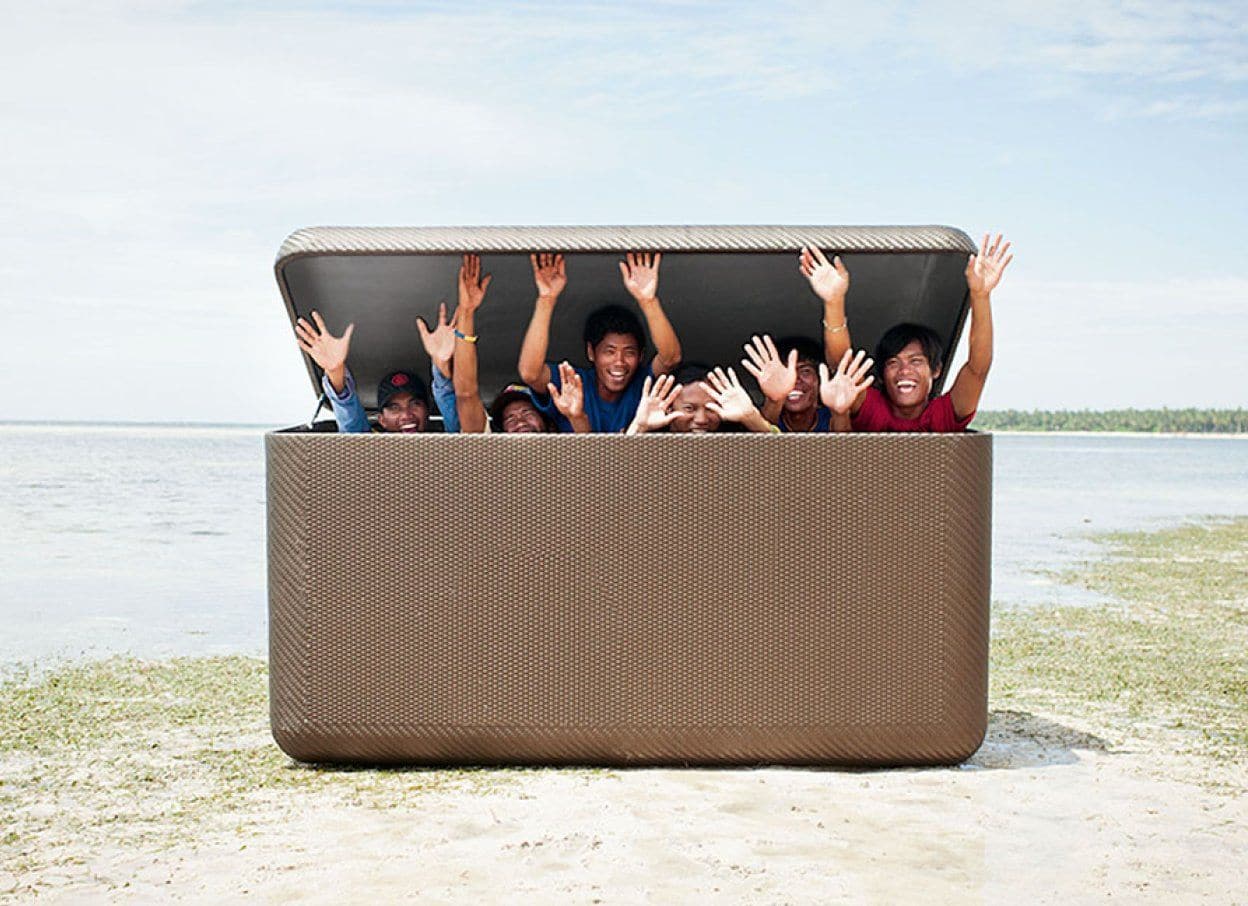 LA MALLE Cushion Trunk Outdoor Furniture DEDON 