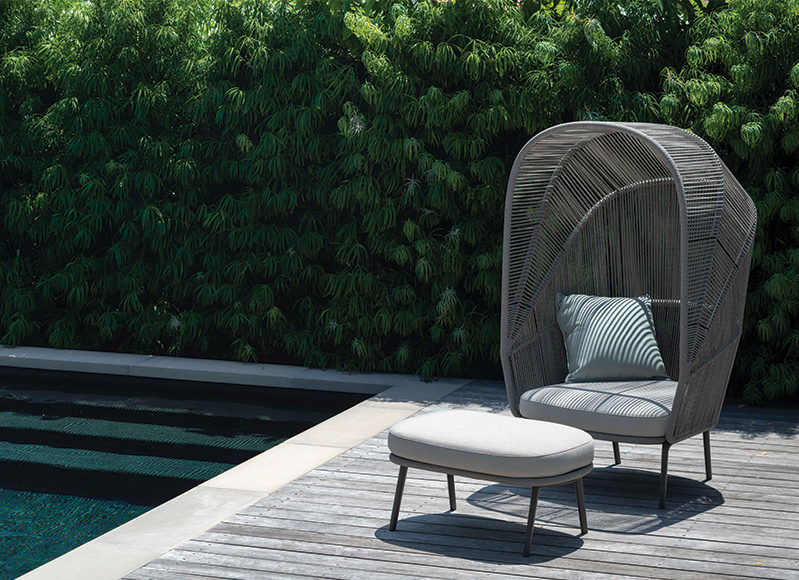 RILLY Cocoon Chair Outdoor Furniture DEDON 