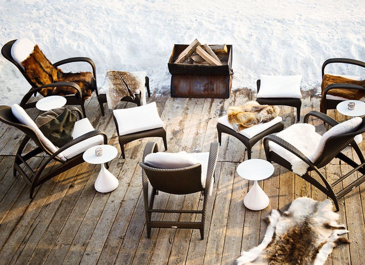 SATELLITE Side Table Outdoor Furniture DEDON 