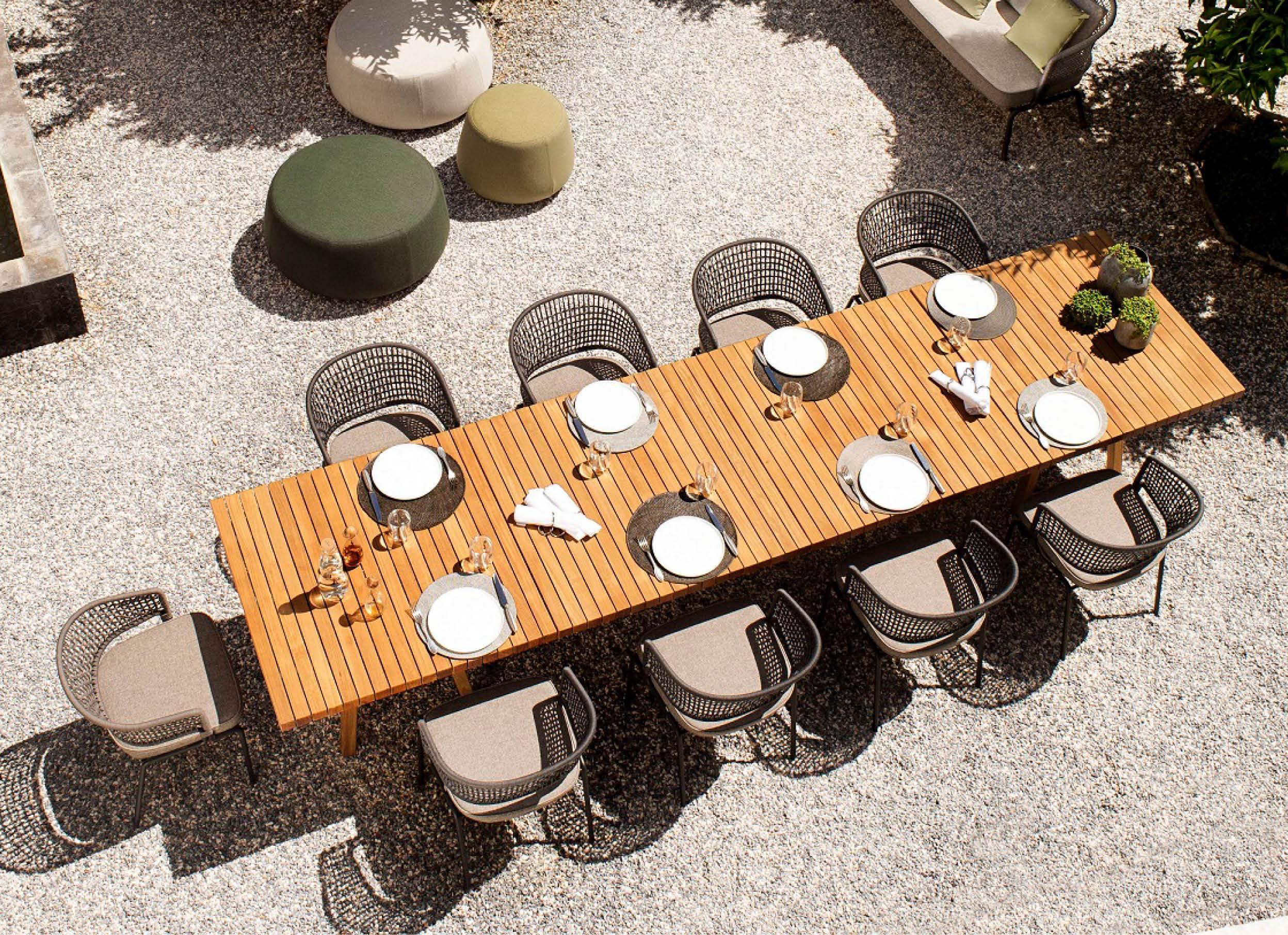 Vis a Vis Tables | Designer Outdoor Dinging Tables – Cosh Living